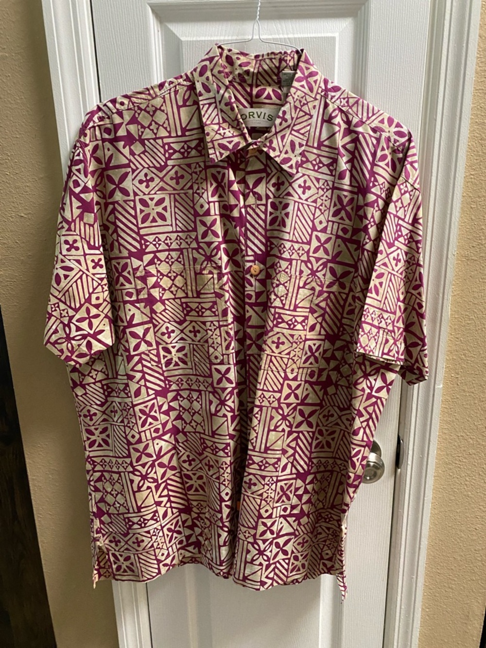 Orvis.  Men’s button shirt